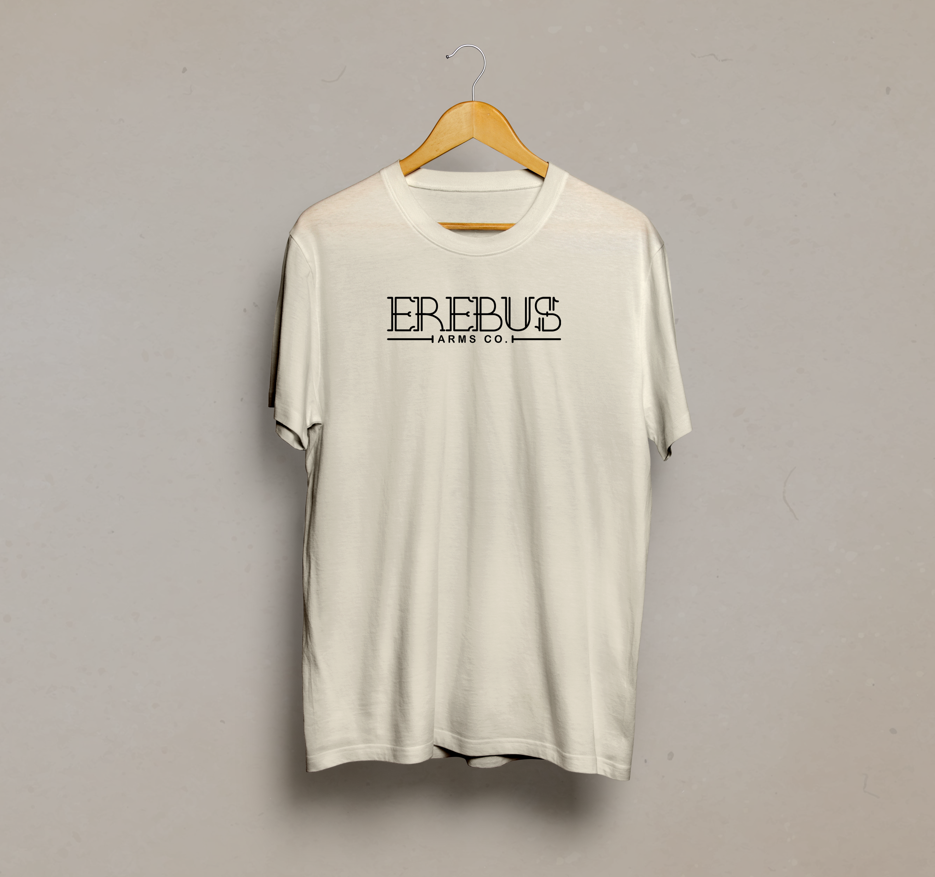 Erebus Logo Tee – Bone